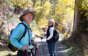 Take a stroll together on one of Glenwood's many pathways
