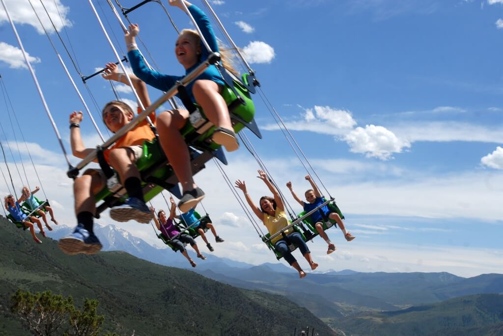 The Canyon Flyer at Glenwood Caverns Adventure Park