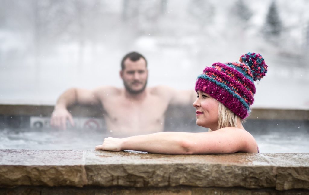 Relax and destress at Iron Mountain Hot Springs