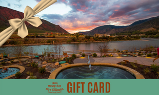 Give an a gift they will warm them from head to toe -- a gift card from Iron Mountain Hot Springs