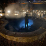 Iron Mountain Hot Springs' Clean Team goes to work before guests arrive