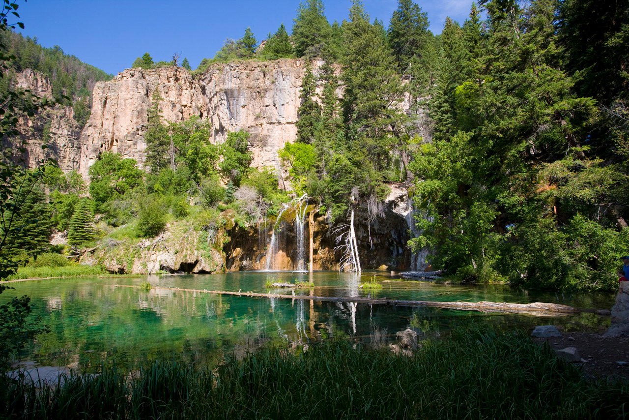Hike Hanging Lake, then soak at Iron Mountain Hot Springs