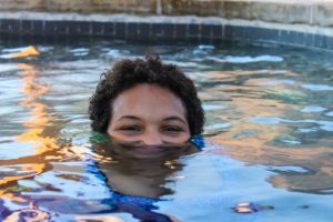 Soaking at Iron Mountain Hot Springs