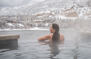 Winter Soak at Iron Mountain Hot Springs.