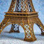 Miniature Eiffel Towers are popular souvenirs. Photo by Magda Ehlers from Pexels