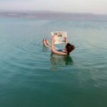 Experience the high salinity of the Dead Sea Pool