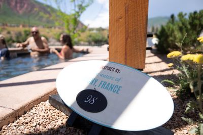 The Vichy, France pool at WorldSprings